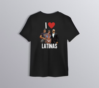 Thumbnail for I Heart Latinas (with Latina) T-shirt