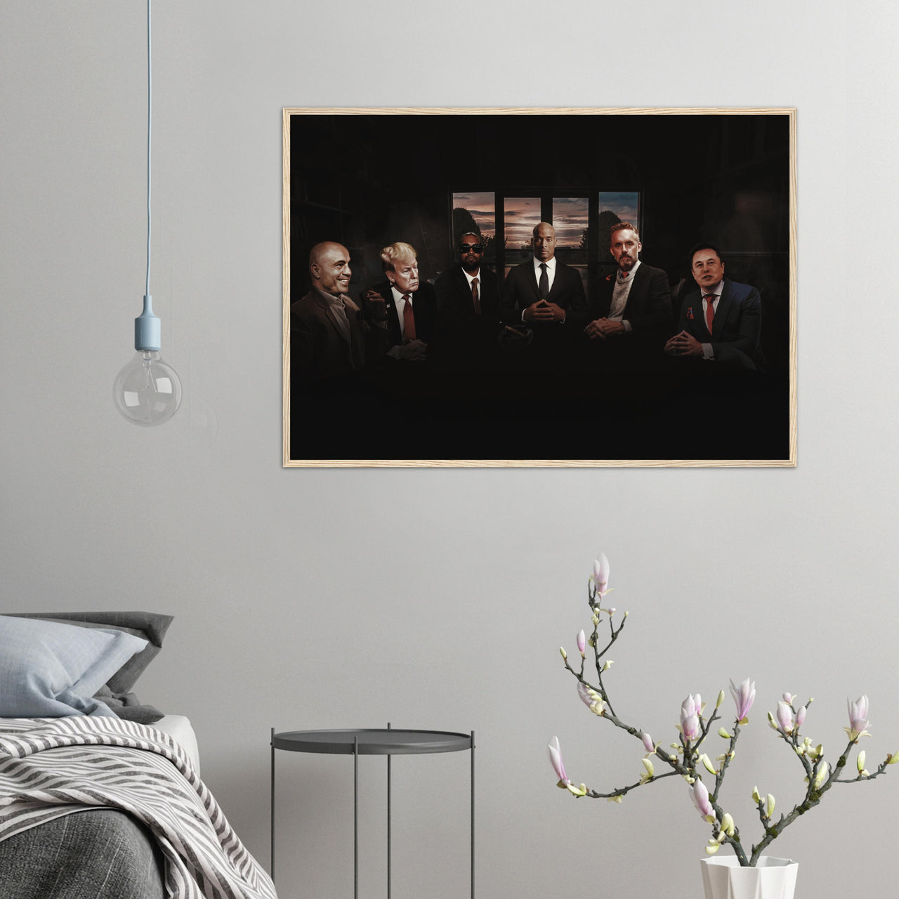 Meeting Table (Framed Poster)