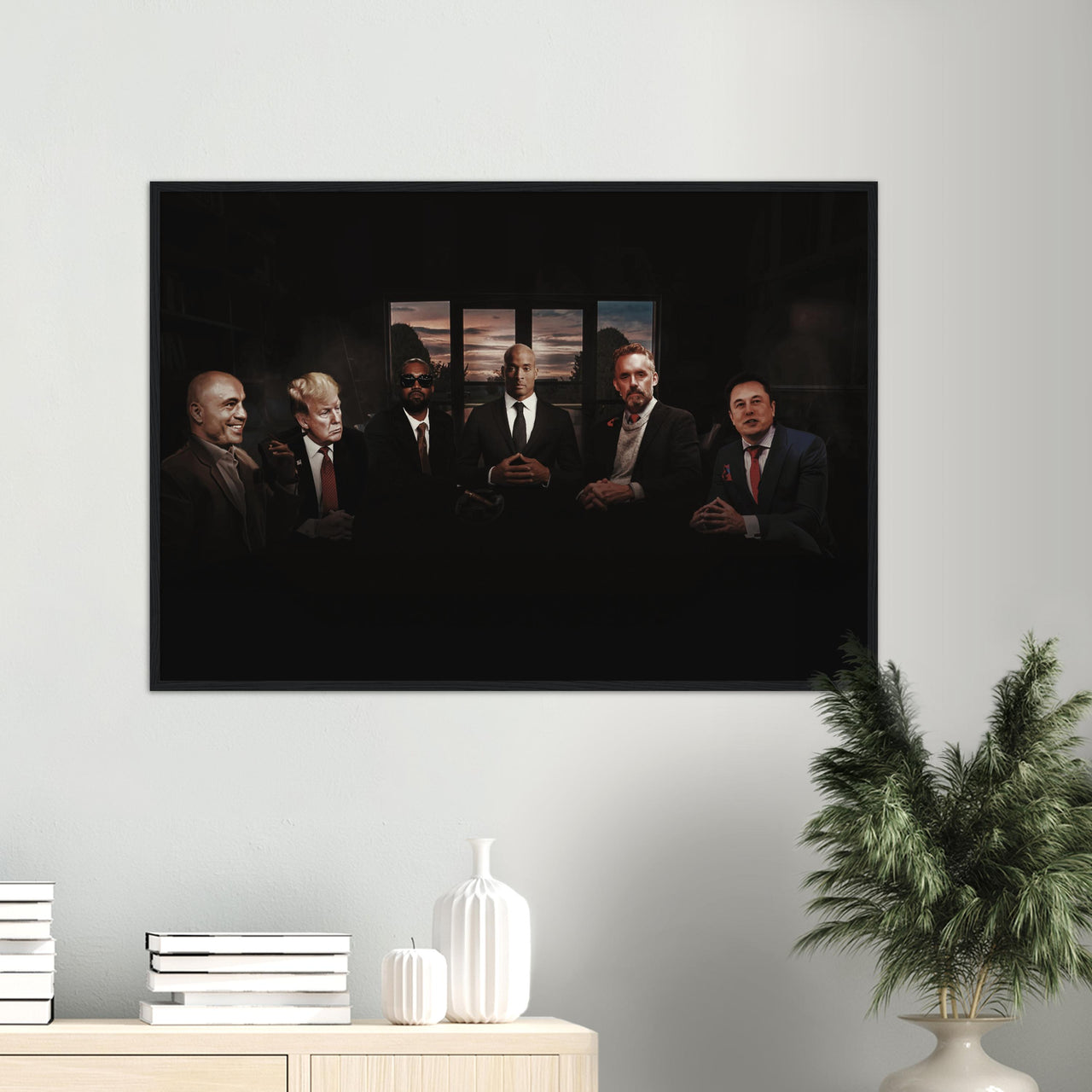 Meeting Table (Framed Poster)